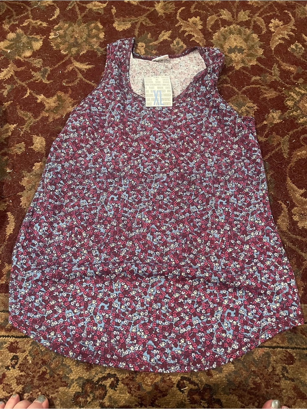 LuLaRoe Tank Top Size XL